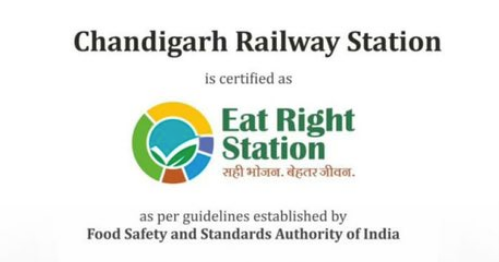 chandigarh-railway-station-gets-5-star-eat-right-station-certification-by-fssai