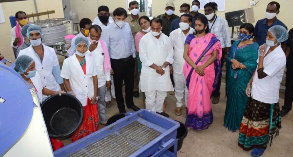 women-owned-food-processing-unit-opens-in-telangana